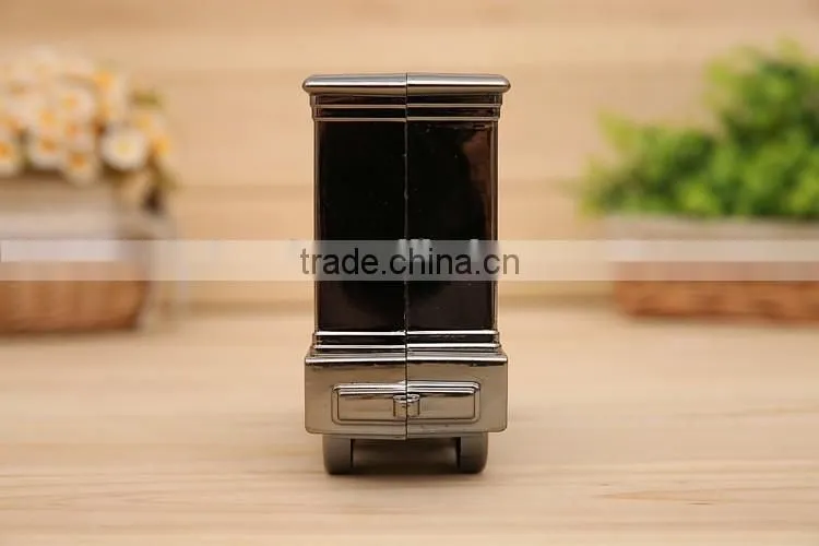 High Quality Train shape crystal small table clocks