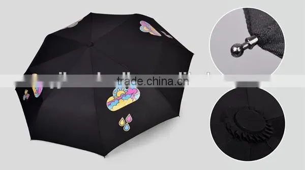 Creative Magic Rain Umbrella, Color Changing Rain Umbrella