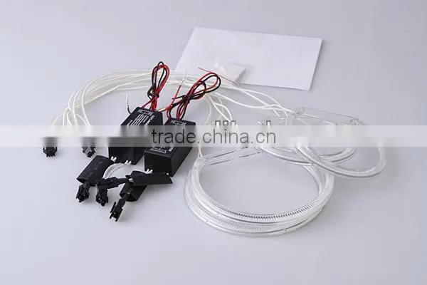 CCFL Angel Eyes Car Headlight Kits 131mm 104mm Halo ring