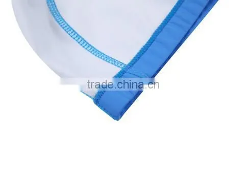 Children Comfortable Wear PU Waterproof Earmuffs Cartoon Dolphin Swimming Cap