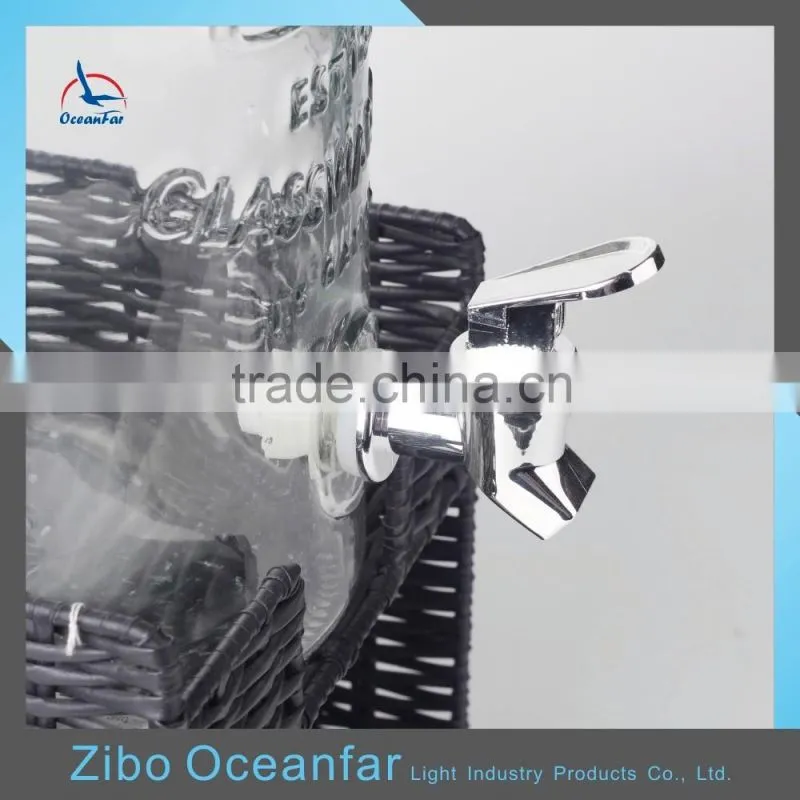 High Quality Glass Beverage Dispenser Tap Water Dispenser Glass For Beverages