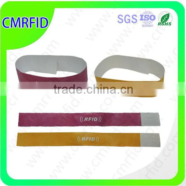 New style personal nfc custom woven nylon wristband for events