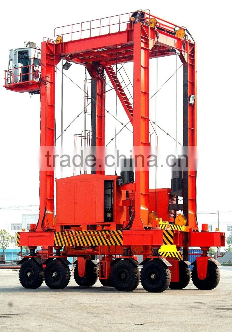 Container Straddle Carrier, Overhead Crane