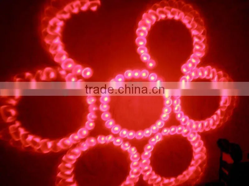 Moon Flower LED Beam Effect Light with 252pcs x 5mm
