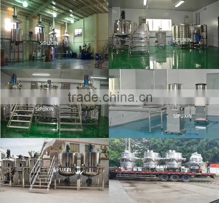 juice homogenizer /mixing tank with agitator /paste agitator tank