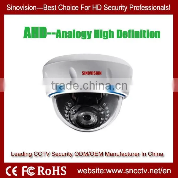 plastic dome camera 960p resolution 3.6mm/4mm fixed lens optional