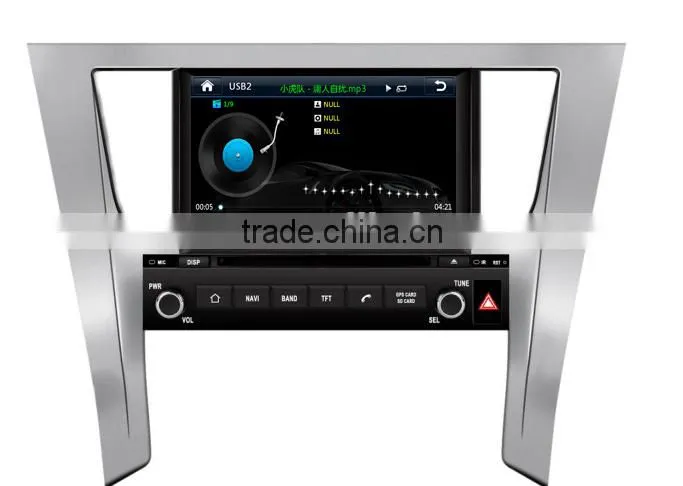 ZESTECH 9 inch car multimedia for TOYOTA ALPHARD 2015 with GPS+USB/SD+DVD car stereo