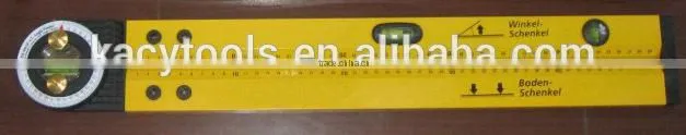 aluminium frame bubble precision spirit level