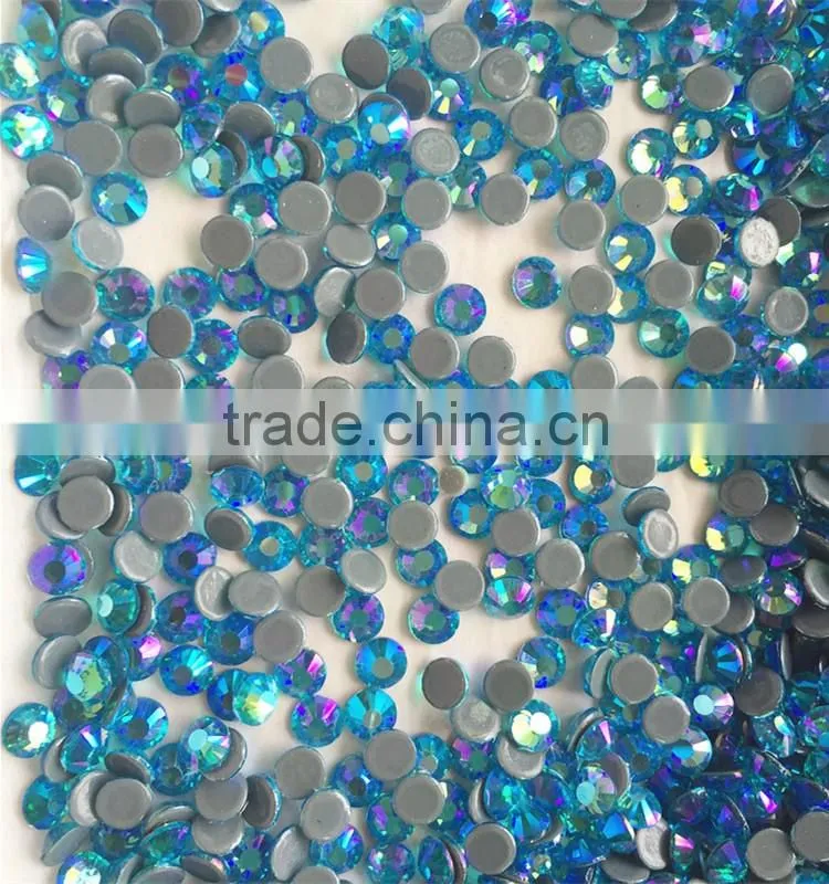 2028 cut super quality ss20 aquamarine AB motif hotfix stone