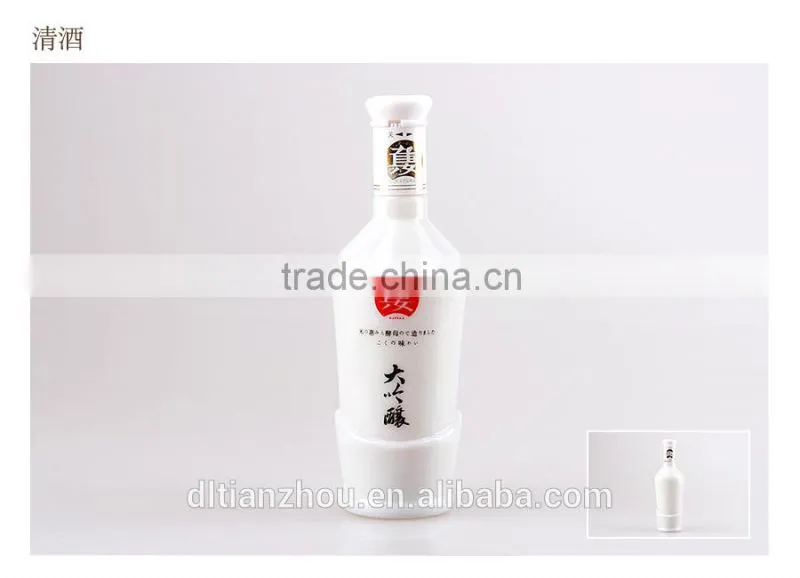 Exported many countries 1.8 L Japanese sake with superior quality