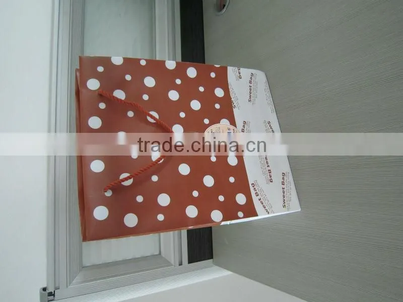 printing foldable shopping bag rope gift bag