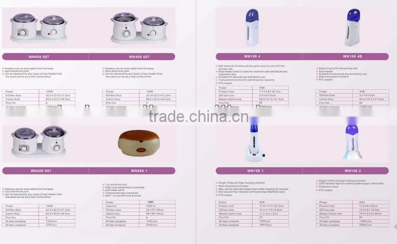 HOT! Portable personal use professional hands and facial care use paraffin wax Treatment& machine