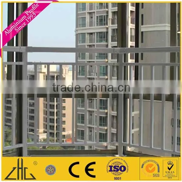 Profile aluminium extrusion for doors and Aluminium Sections powder coated Aluminium fence gate