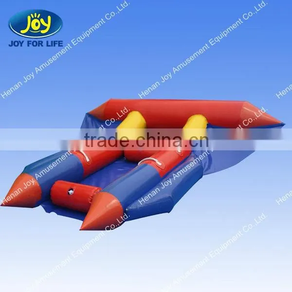 inflatable pool banana,inflatable water banana boat, inflatable flying banana