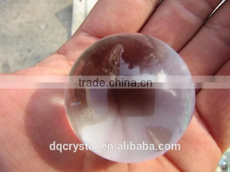 2015 new promoted cute clear white crystal ball for gifts