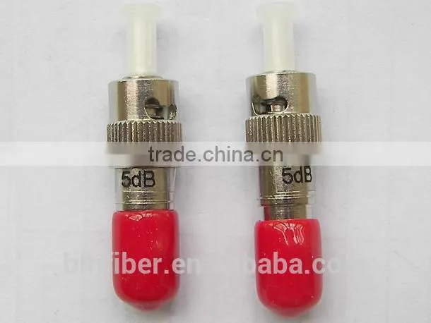 singlemode fc/pc fiber optic plug in type attenuator 5db,fc male to female fiber optic attenuator