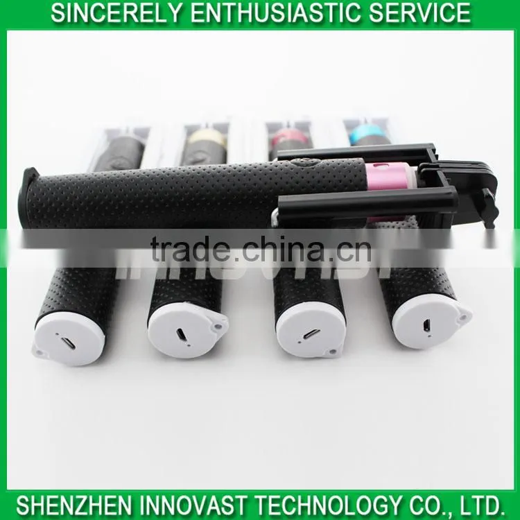 New Foldable bluetooth aluminum alloy selfie stick