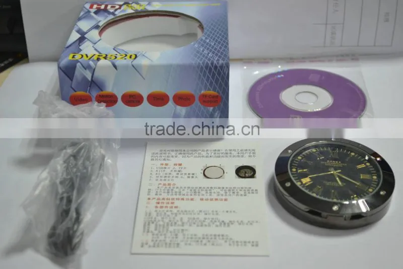 4GB Table Clock camera, Mini Hidden CCTV Clock Camera