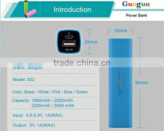 2014 hot sell 1800mAh-2600mAh external power band portable cellphone charger for appl android