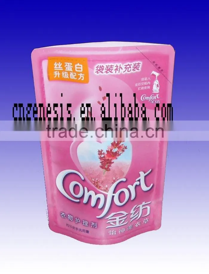 Pink laundry liquid bag /washing zipper pouch