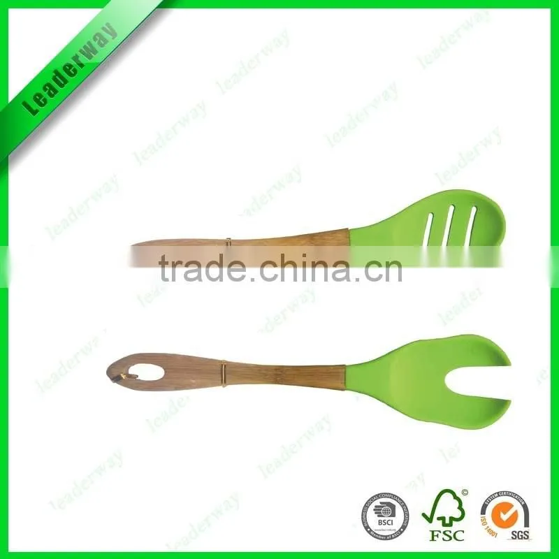 Olive wood tableware scoop to soup