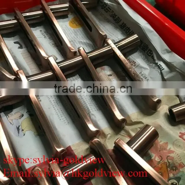 Plating Hardware Part Metal Door Lock Handle OEM/Metal Door Lock