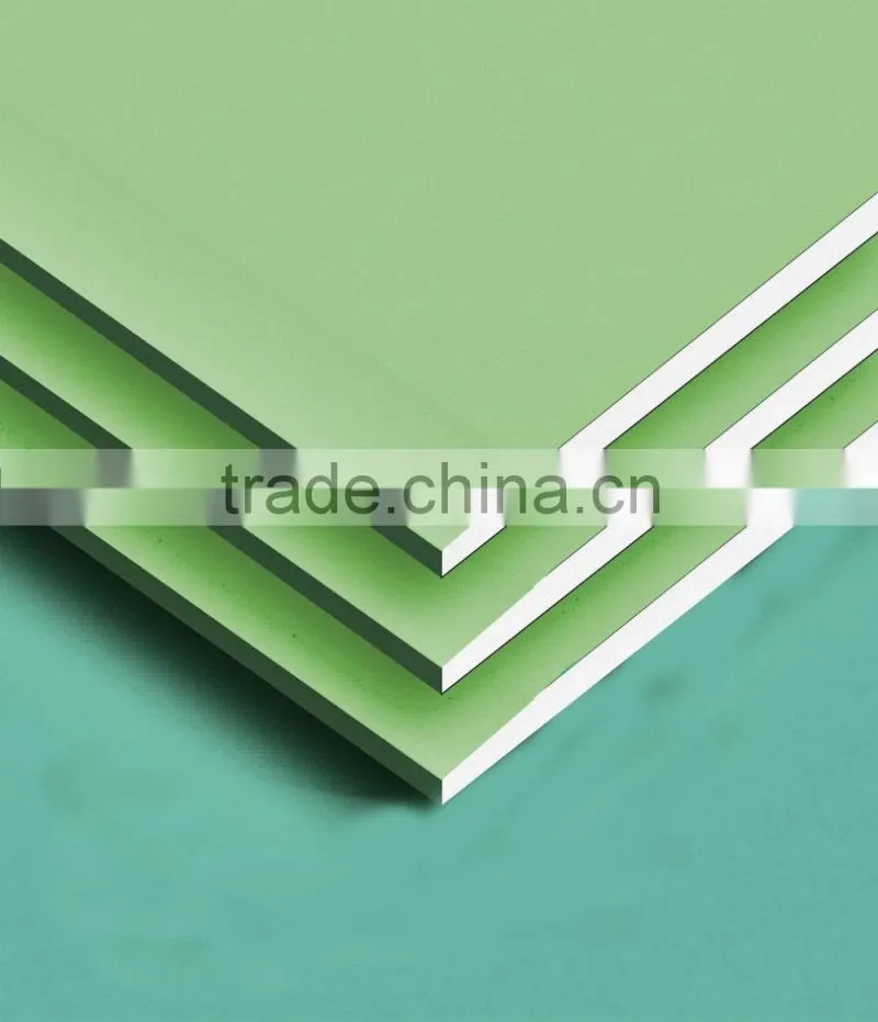 Moisture-resistant gypsum board