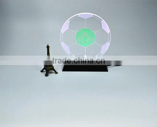 Top level professional manufacturer good craft acrylic display with light