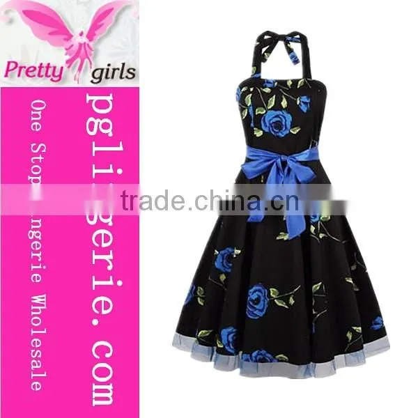 Fashion Sequins Short Sleeve Formal Work Dress