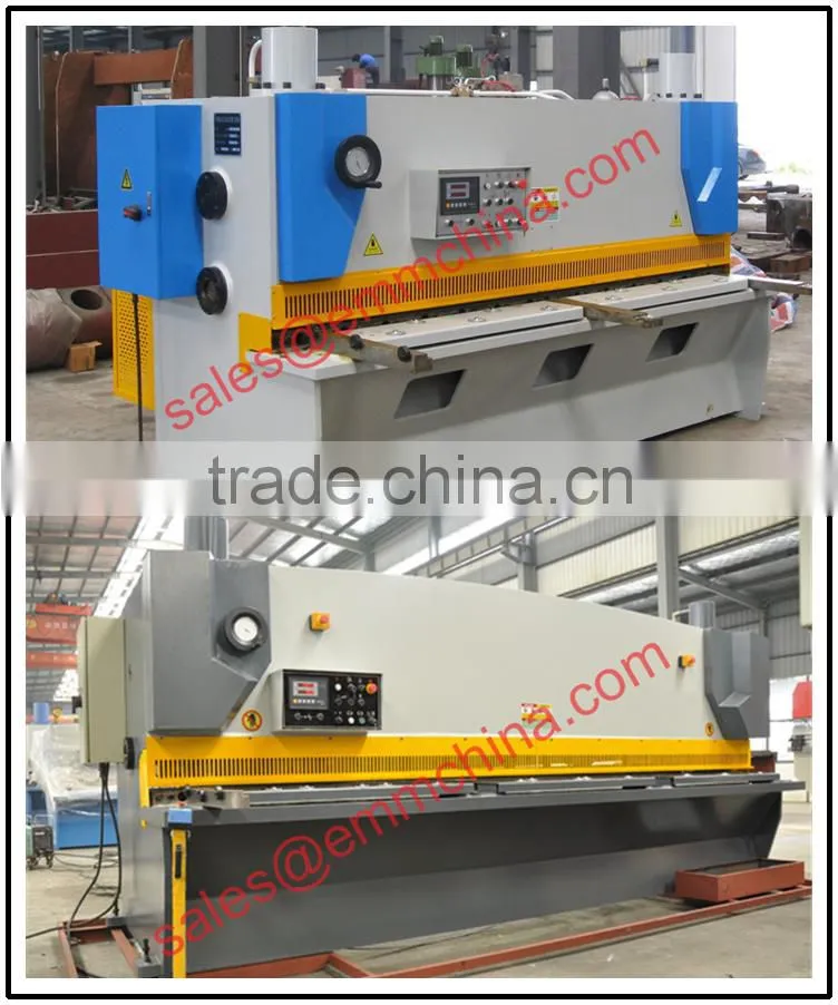 QC11K-20x4000 CNC guillotine hydraulic metal shear