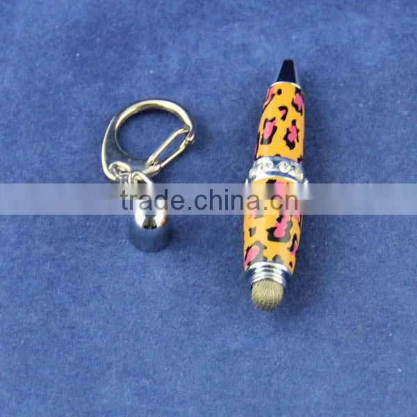 KKPEN 2016 Best selling and Customized mini I touch pen with keychain