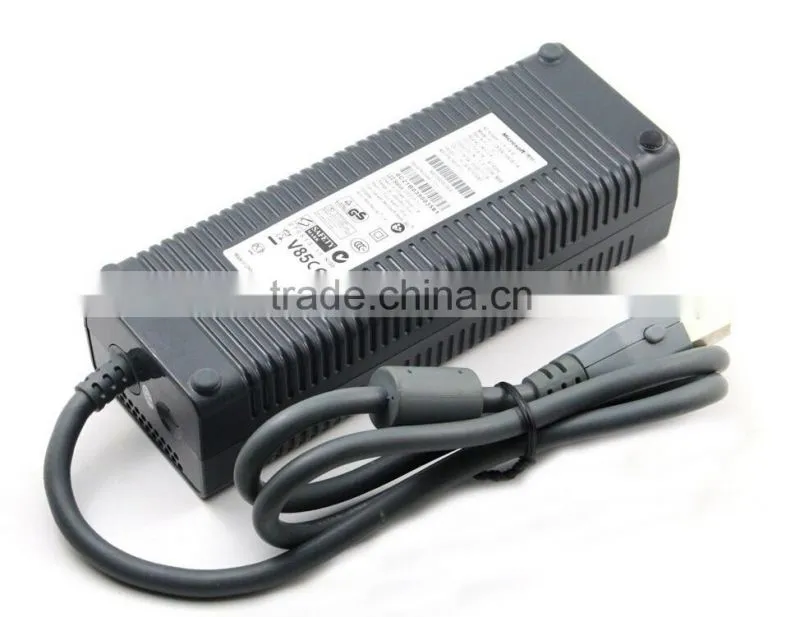 original oem EU AC Adapter Charger Power Supply 220v & 175v Cable Cord war charger for Microsoft Xbox 360 Console
