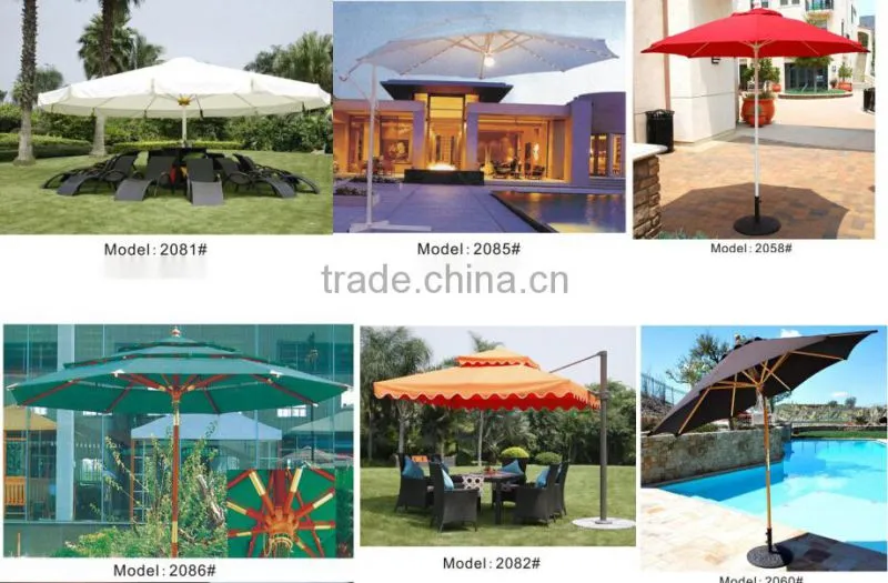 High quality Outdoor umbrella garden umbrella,parasol,patio umbrella with heavy duty