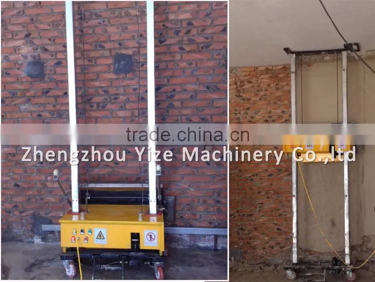 Wall putty cement spray plaster machine/ cement and putty spraying machine