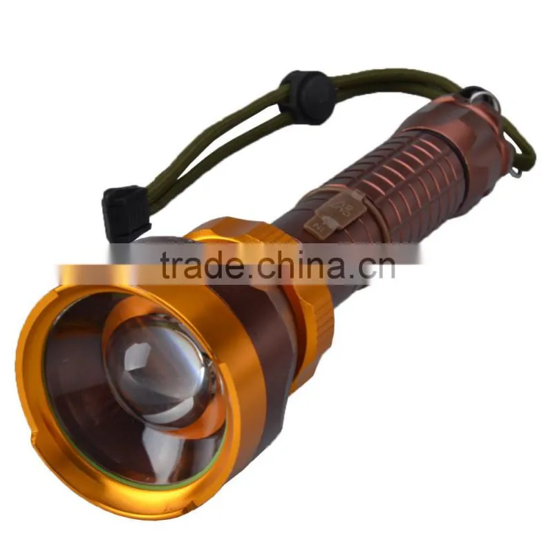 explosion proof aluminum flashlight army tactical flashlight