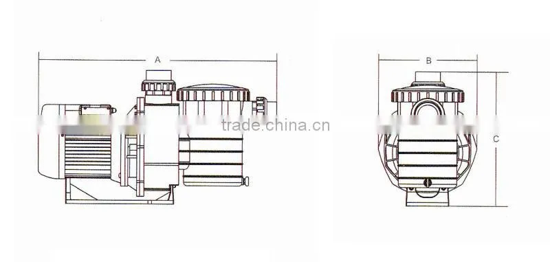 2014 cheap inflatable pool filter pump wholesale retail