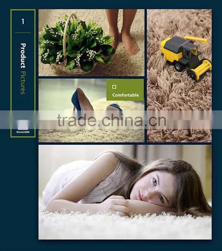Factory Direct Prices High-grade Shaggy Carpet Malaysia