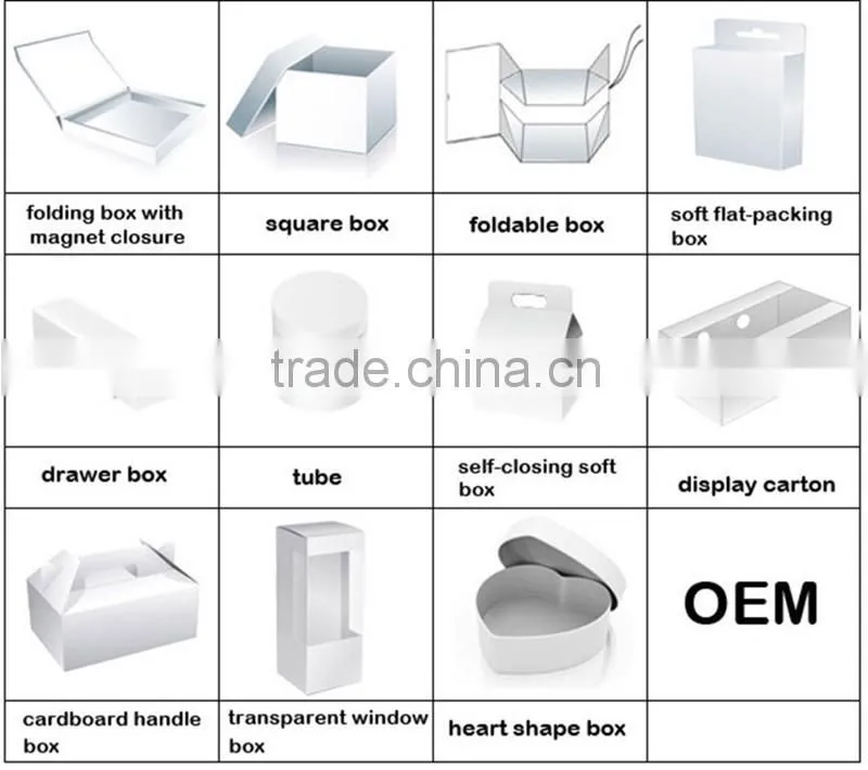 popular foldable paperboard gift box with magnet
