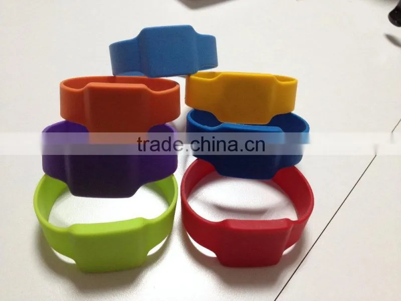 2016 NTAG NFC wristbands with your logo printed