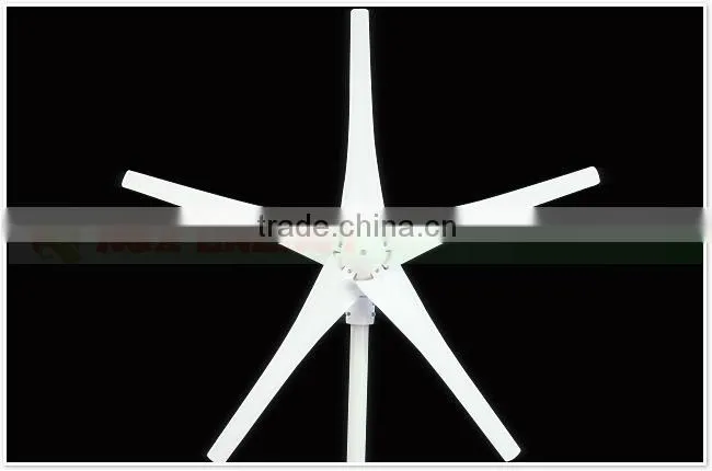 Wind Turbine Generator , Combine With Wind/Solar Hybrid Controller,CE RoHS Approval