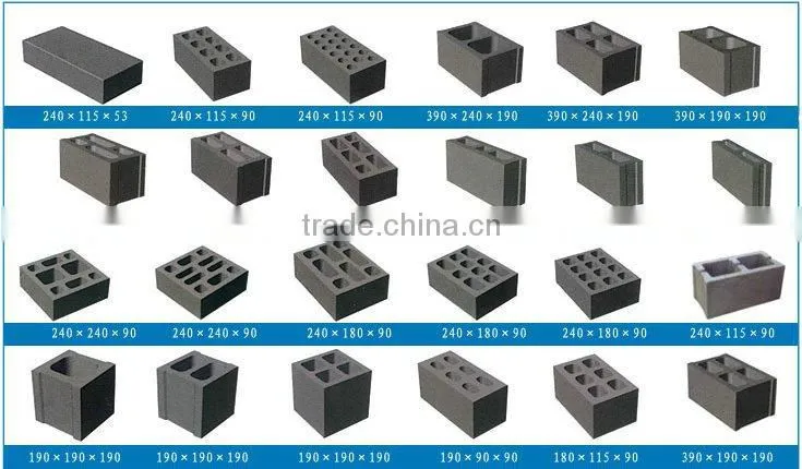 QHL4-25 Cement hollow brick making machine used