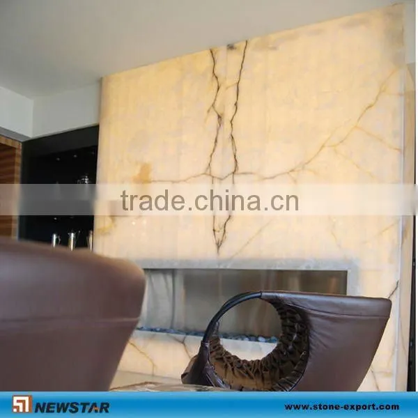 Onyx Laminated Glass, Backlit Onyx 15 Colors