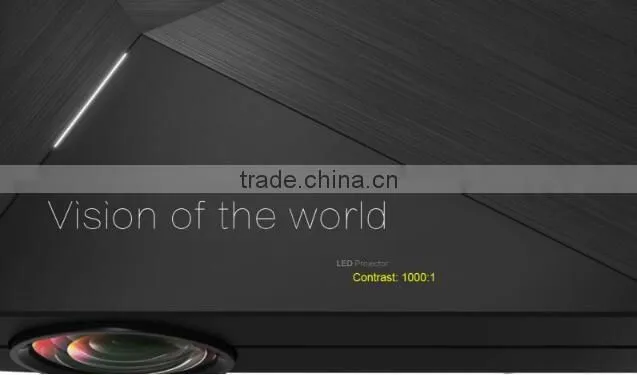 2015 Original GM60 Cheap Projector 1000 Lumens 1920 x 1080 Video USB VGA SD Home Video GM 60 Proyector Beamer White Gold