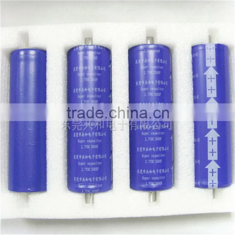 2.7v3000f super capacitor