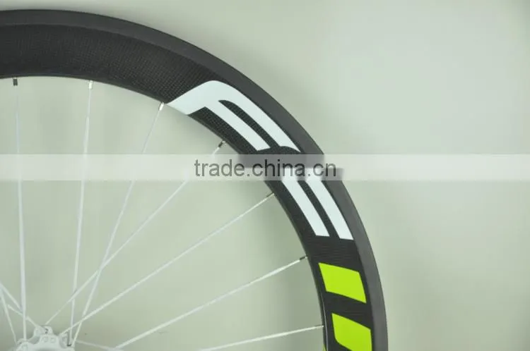 50mm FFWD carbon fiber usd aluminum alloy road bicycle wheels for sale,700c white carbon road bike wheels for 4x4