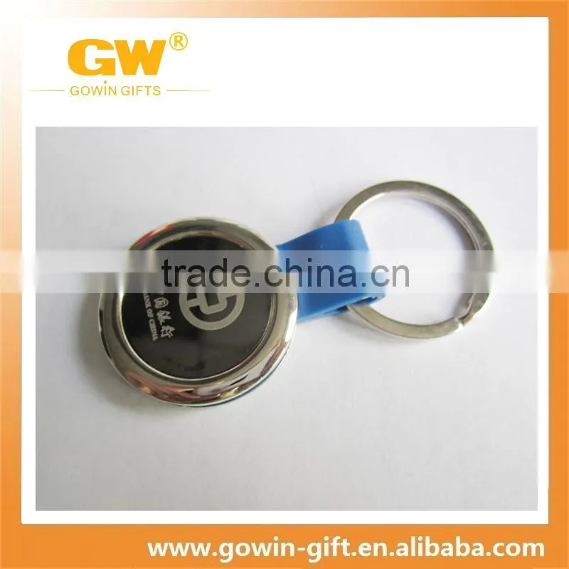 Custom promotional rubber cartoon Characters key chain