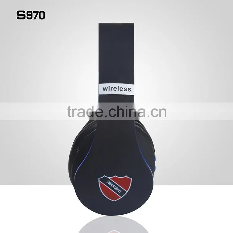 SNHALSAR S970 v4.0 stereo bluetooth headphone with FM and memory card