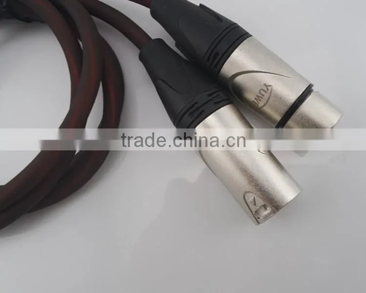 1.5m 5F XLR AV cable 3pin male to female microphone cable