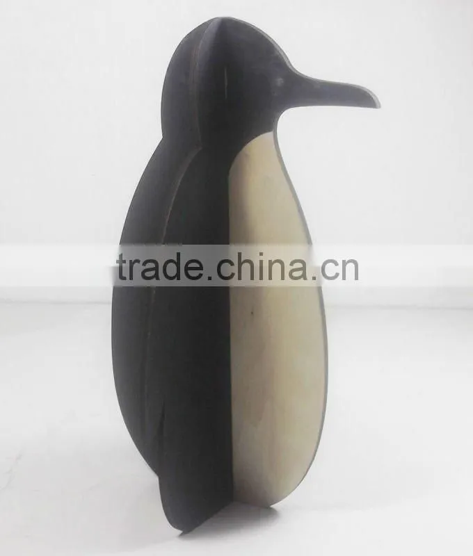 High quality hand carved wooden animal doll