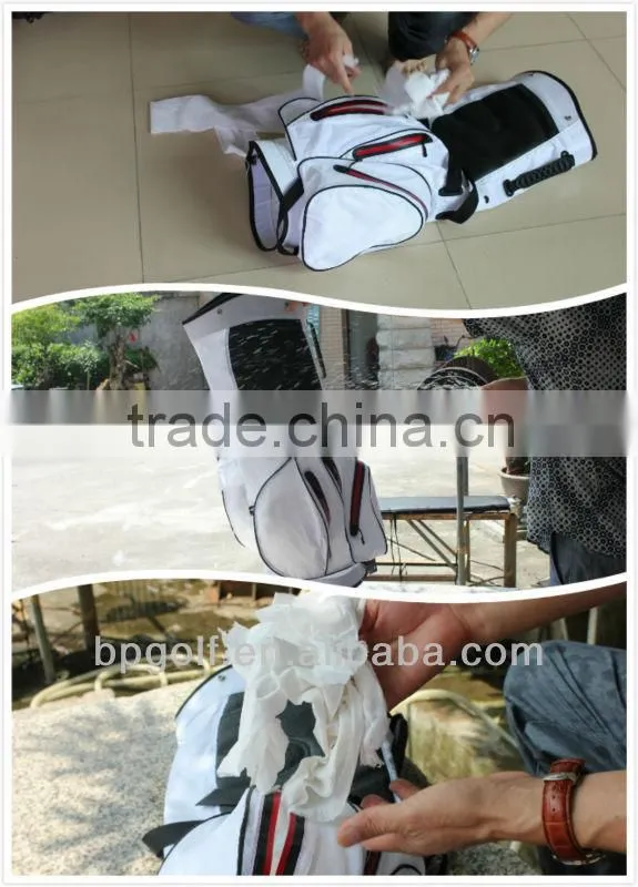 Lately golf bag with wheels